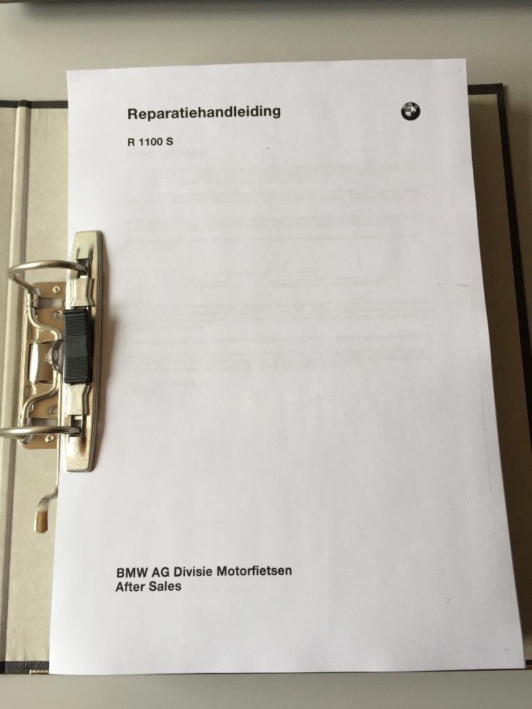 R1100S BMW werkplaatsboek voor de BMW R1100S, Motoren, Ophalen of Verzenden, BMW