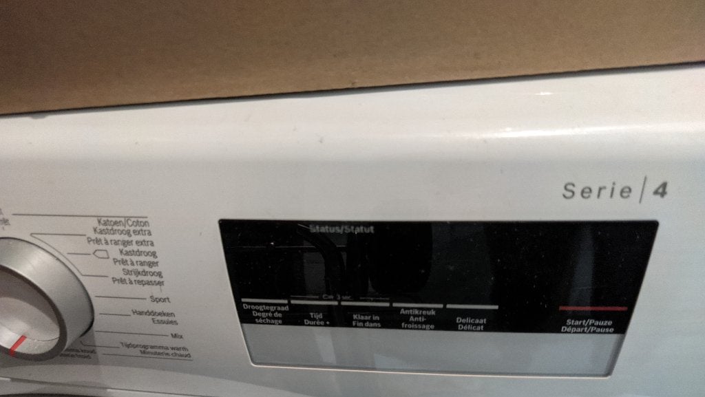 Sèche linge - Bosh Série 4, Electroménager, Enlèvement, Comme neuf, À condensation, Phase anti-froissage