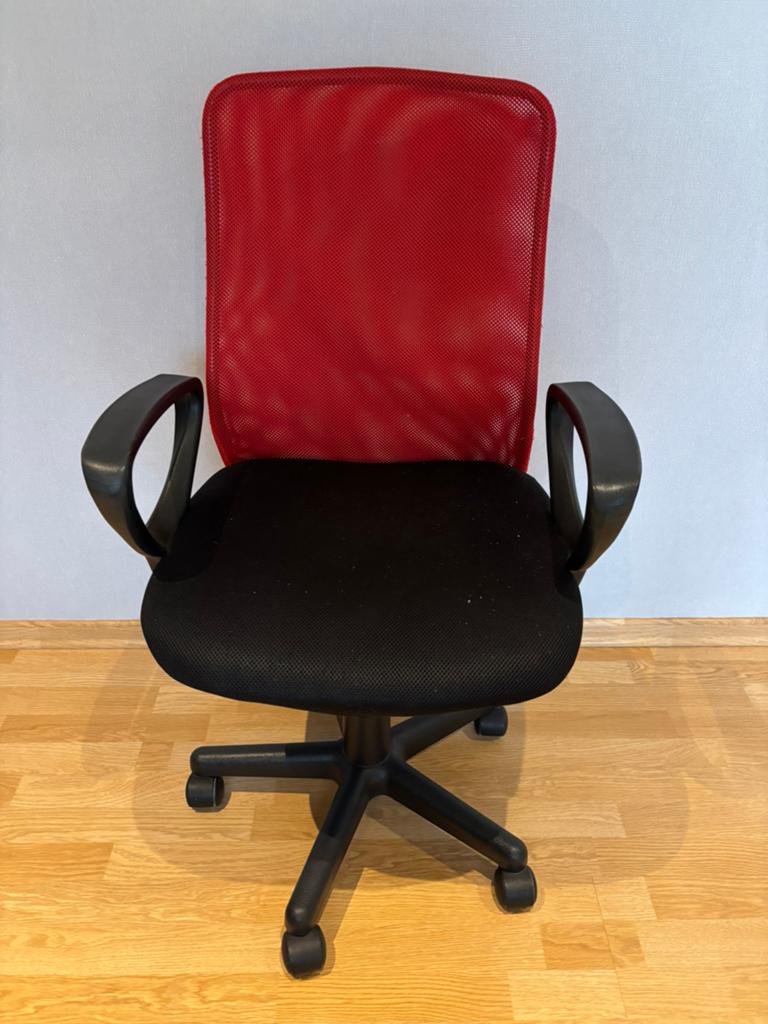Bureaustoel, Enlèvement, Comme neuf, Rouge, Chaise de bureau