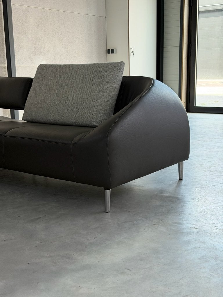 Canapé d'angle Leolux Vol de Reve - comme neuf, Synthétique, 150 cm ou plus, Rolf Benz Montis Jori Artifort Pode, Comme neuf