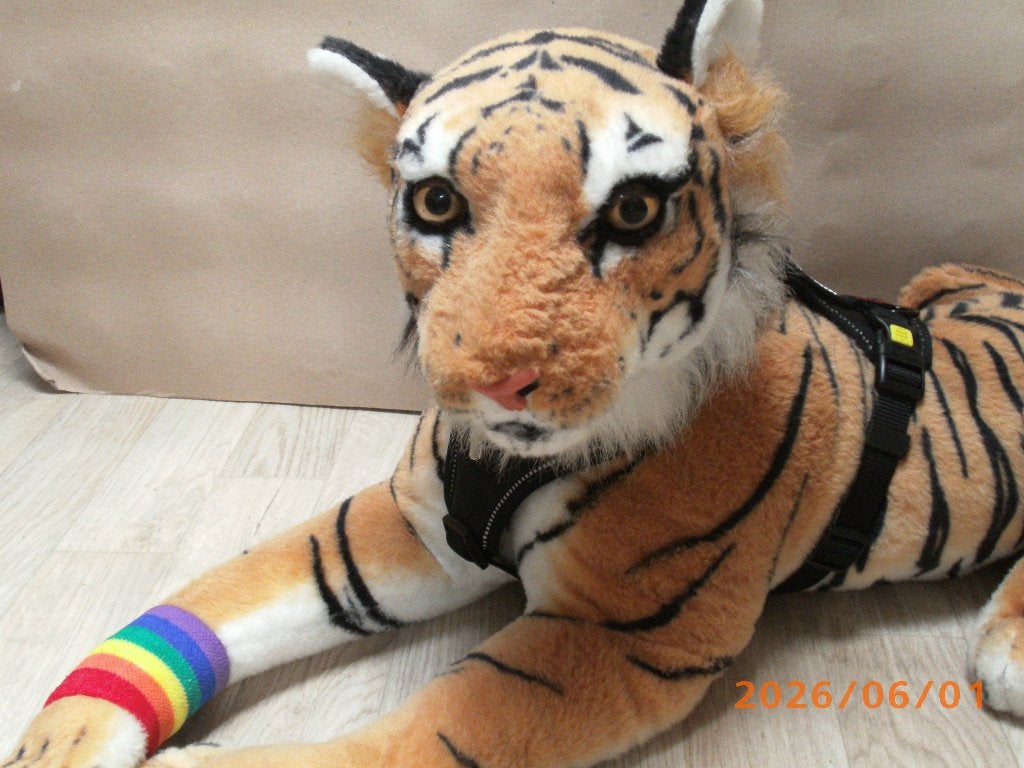 Peluche tigre a vendre, Enfants & Bébés, Enlèvement, Neuf, Tigre, Grand (plus de 80 cm)