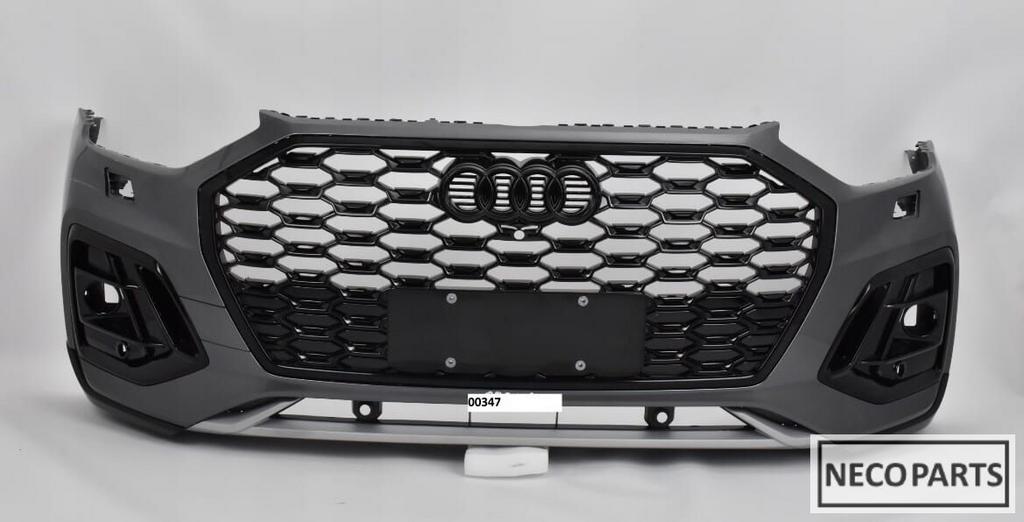 AUDI Q5 80A FACELIFT S LINE SLINE VOORBUMPER ALLES LEVERBAAR, Arrière, -, Haillon arrière, Audi