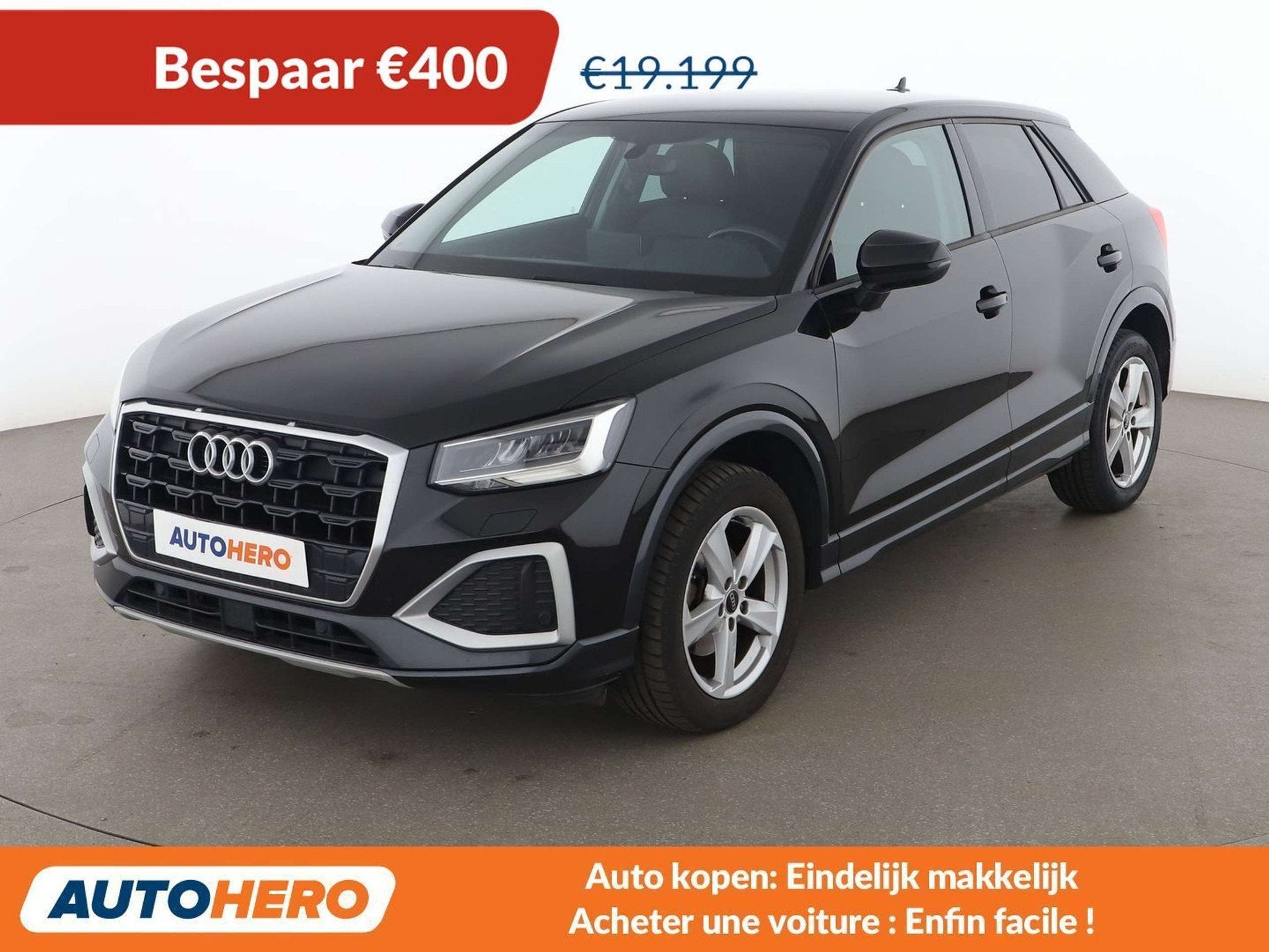 Audi Q2 30 TFSI advanced (année de construction 2020), Boîte manuelle, Noir, 5 portes, 5 places