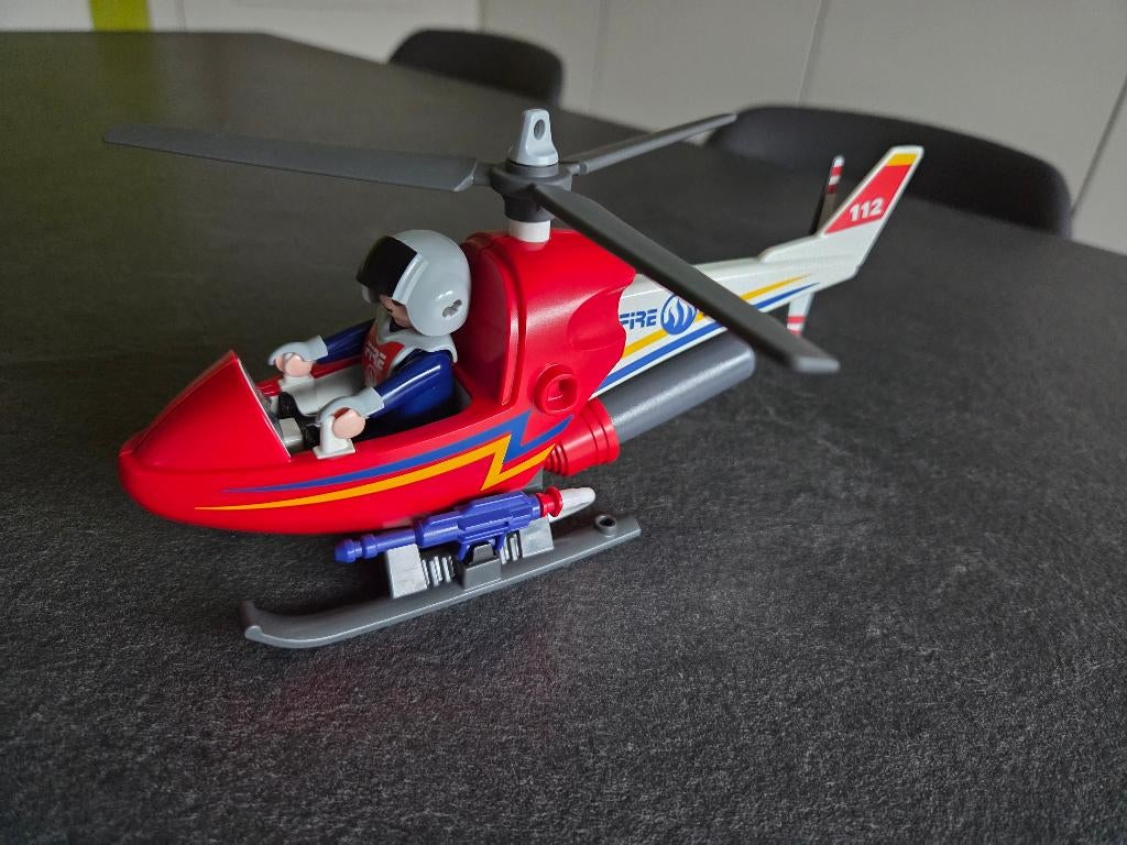 playmobil helikopter, Kinderen en Baby's, Speelgoed | Playmobil, Ophalen, Zo goed als nieuw