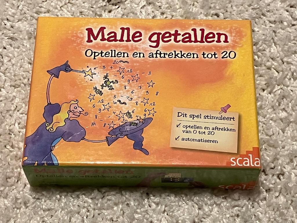 Spel - Malle getallen - Optellen en aftrekken tot 20, Kinderen en Baby's, Ophalen of Verzenden, Zo goed als nieuw