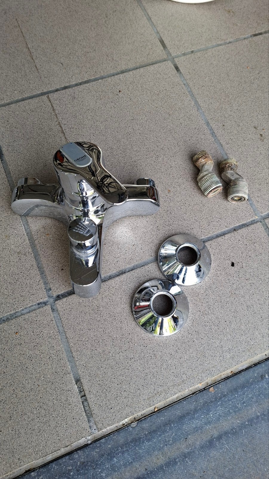 Badkraan, Ophalen, Gebruikt