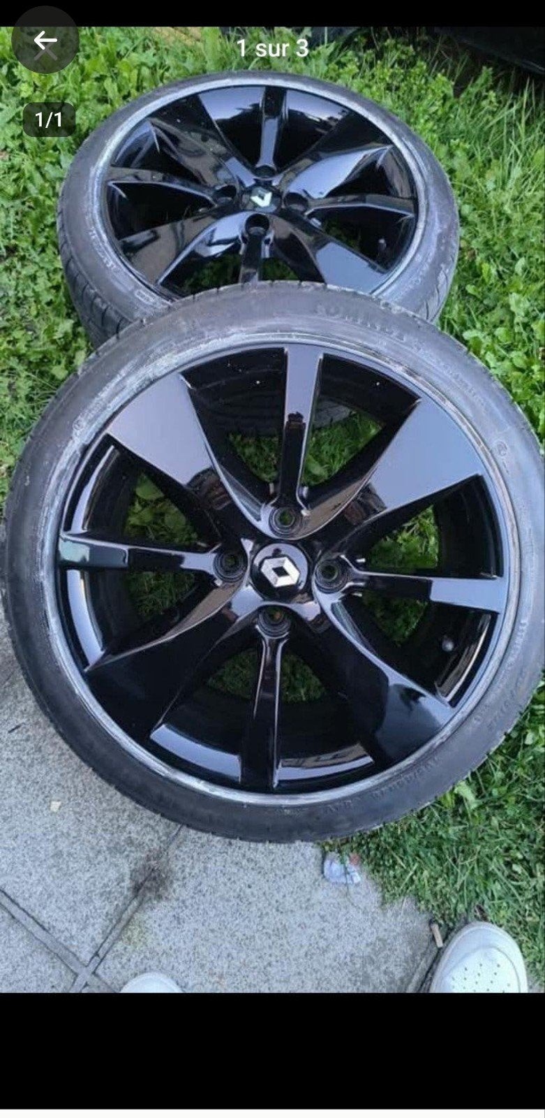 jante Renault rs, Autos : Pièces & Accessoires, Pneus & Jantes, Enlèvement