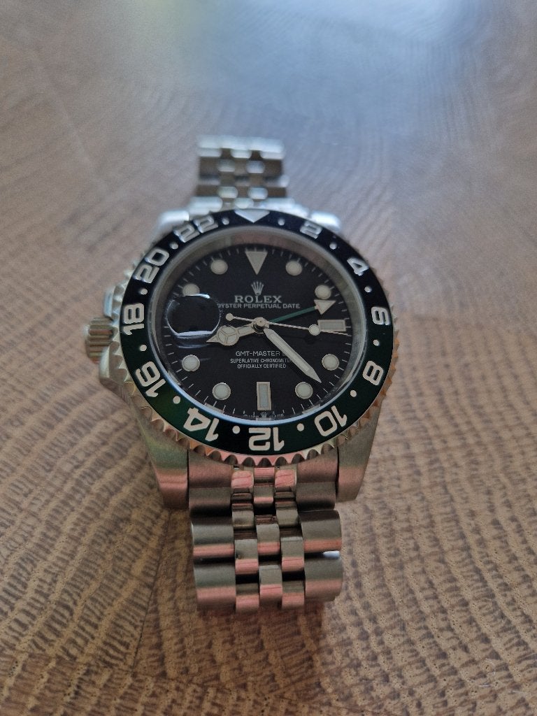 Rolex GMT-Master II, Handtassen en Accessoires, Horloges | Heren, Ophalen, Staal, Polshorloge, Zo goed als nieuw