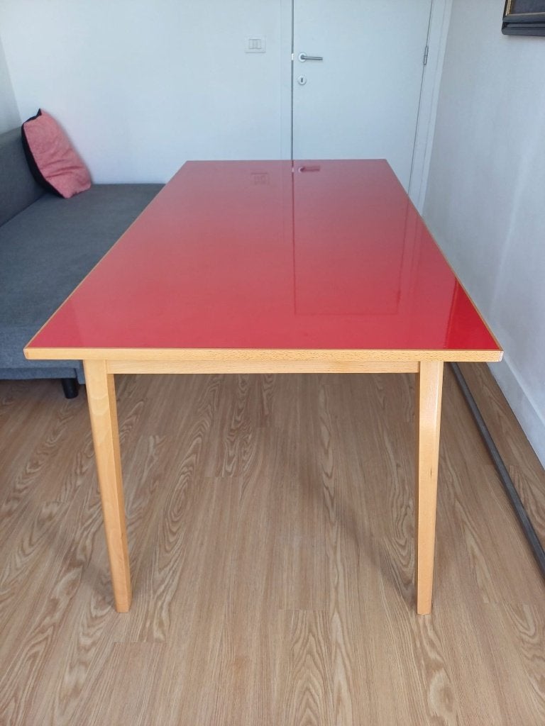 Walter Tafel — Studio Woot Woot — Iconische Gentse cafétafel, Maison & Meubles, Tables | Tables à manger, Utilisé, 50 à 100 cm
