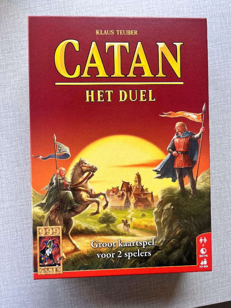 Catan le duel nouveau, 1 ou 2 joueurs, Enlèvement, Neuf, 999 Games