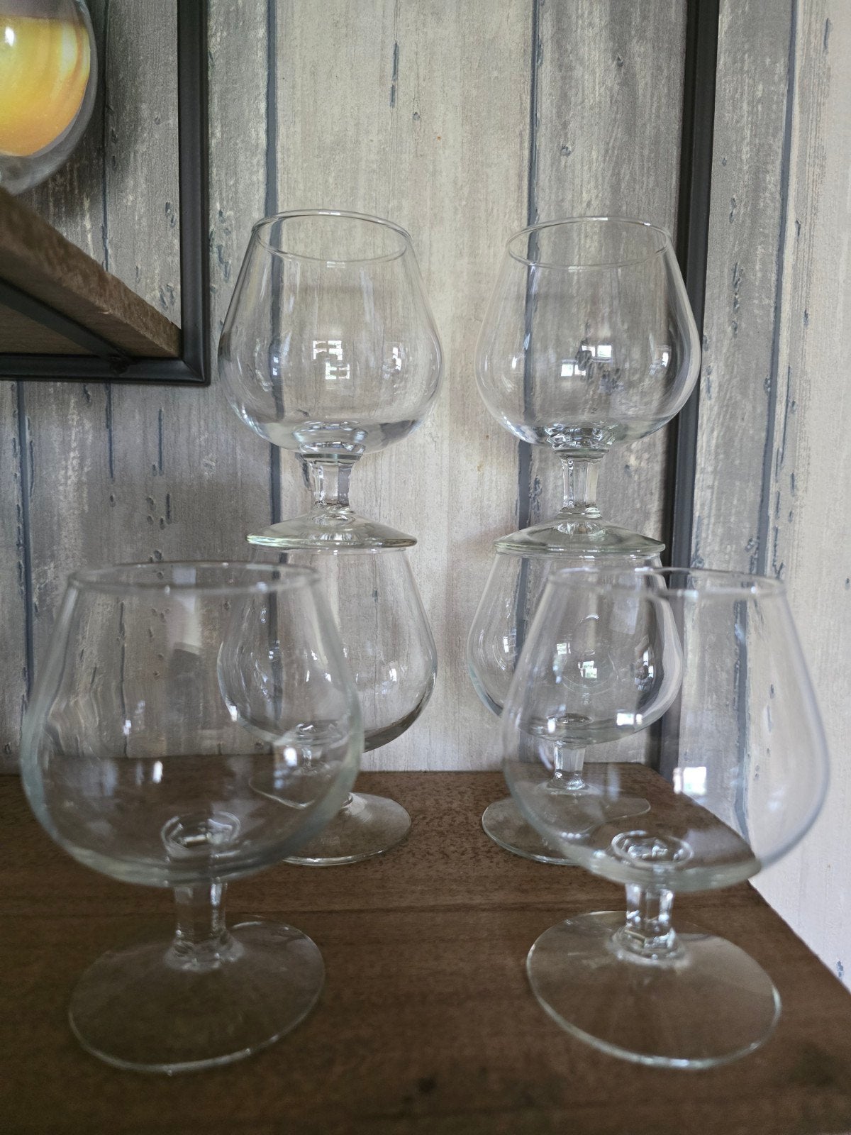 Cognac glazen 6 stuks, Ophalen of Verzenden