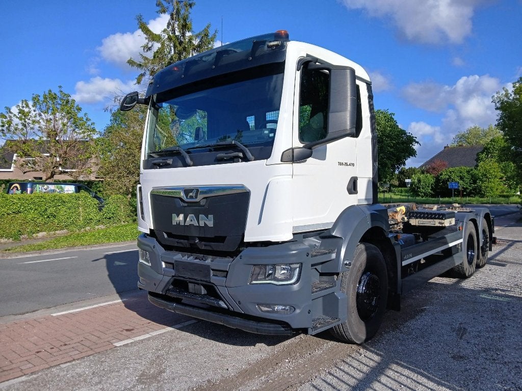 M.A.N. 26.470 6x2  met containersysteem nr 59, Auto's, Vrachtwagens, Automaat, Euro 6, MAN, Bedrijf