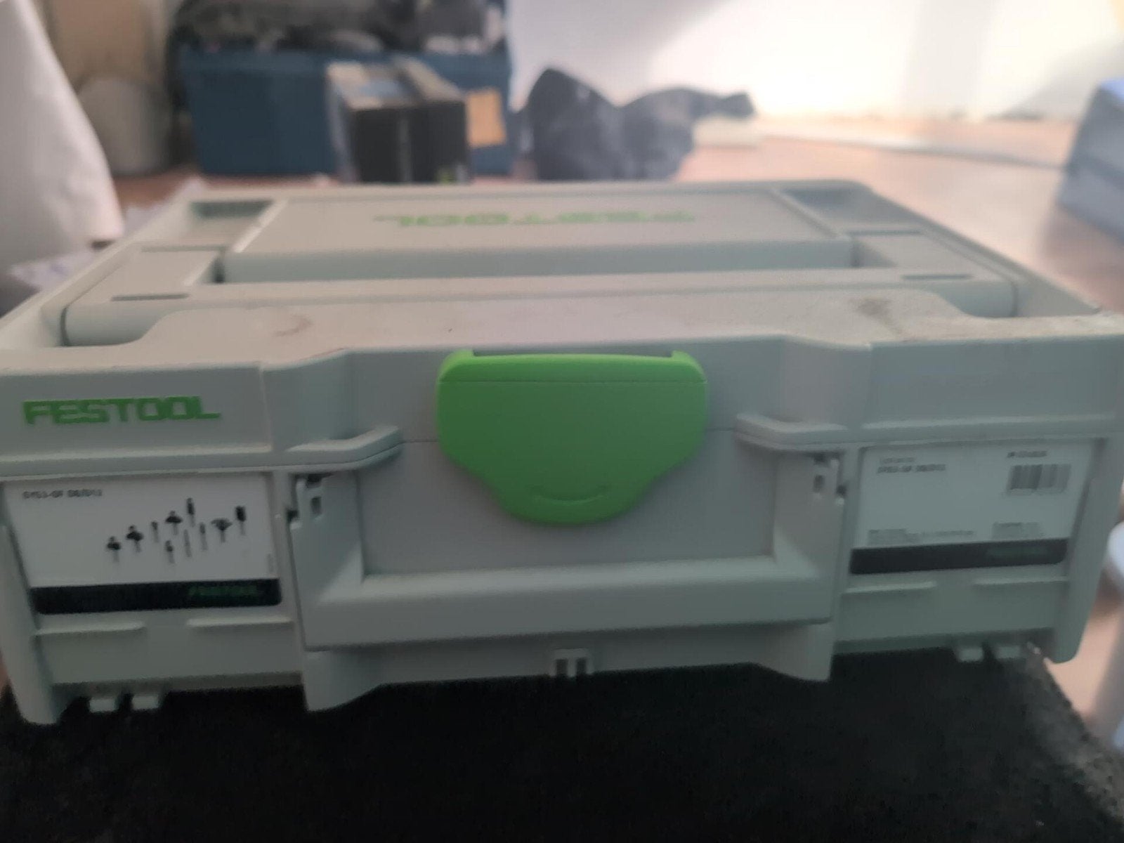 Festool Systainer³ set + 12 nieuwe freesbits, Ophalen