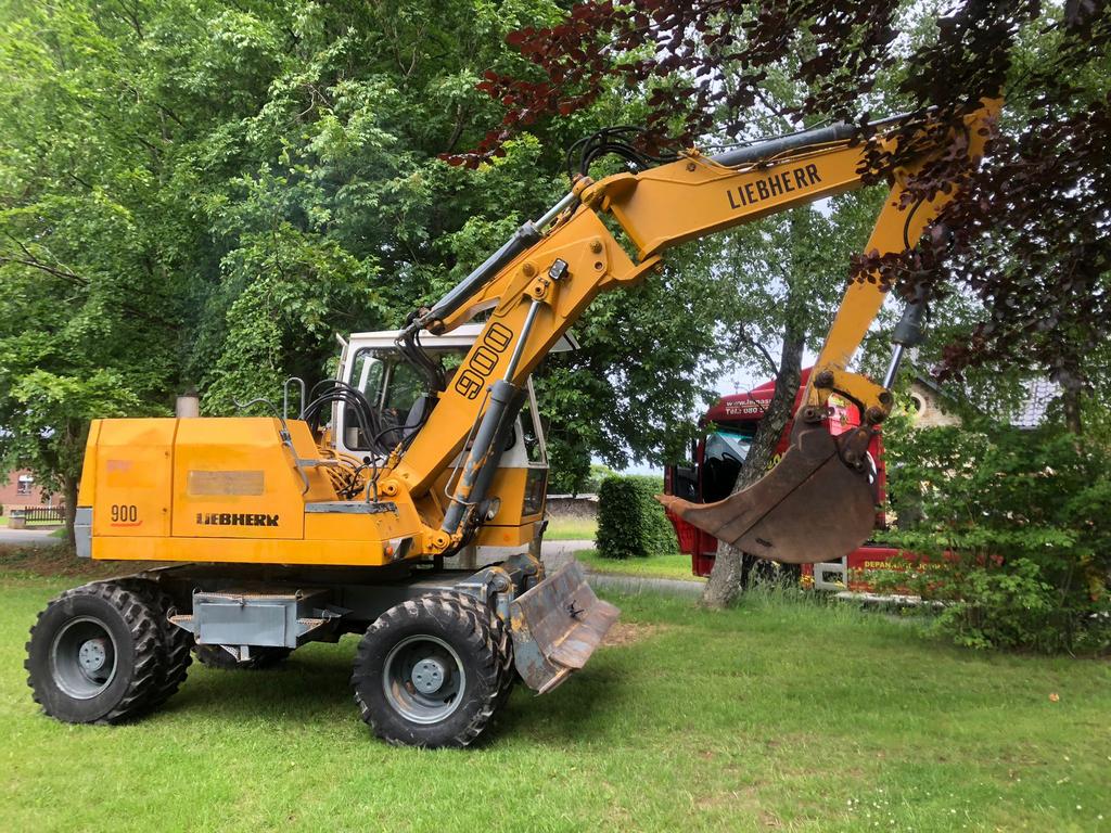 Liebherr A900C, Enlèvement