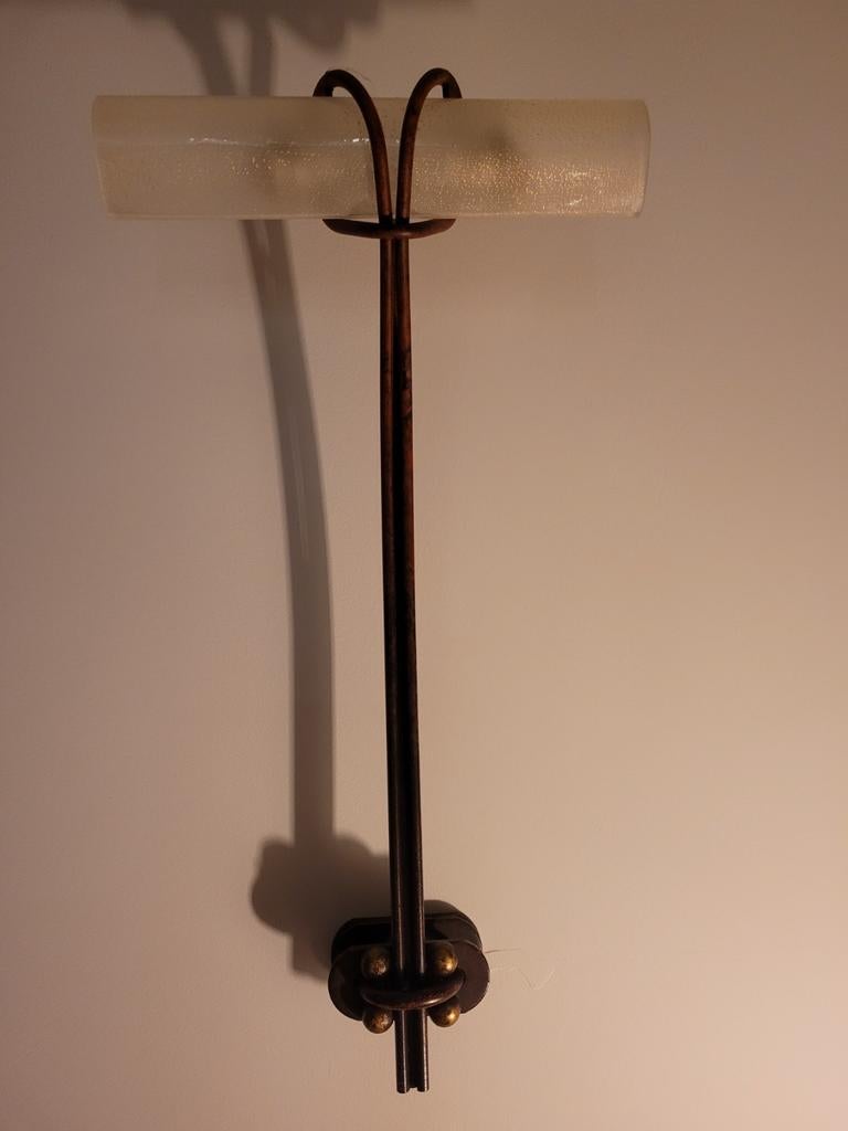 Terzani wandlamp Jean-Francois Crochet, Ophalen, Zo goed als nieuw, Brutalistisch
