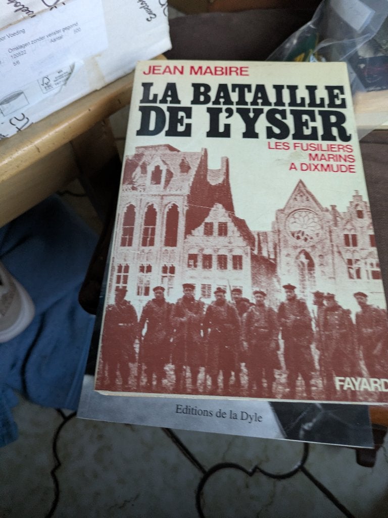 La Bataille de l'yser, Collections, Enlèvement ou Envoi, Armée de terre, Livre ou Revue