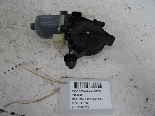 MOTOR RAAMMECHANIEK LINKS VOOR Skoda Octavia Combi (5EAC), Gebruikt, Voor, Skoda