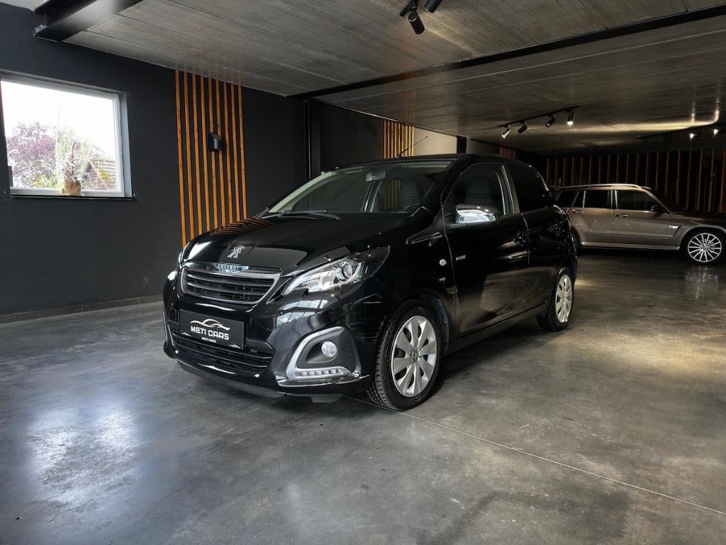 Peugeot 108 1.0 VTi | BT | Cruise | A/C | ..., Auto's, Voorwielaandrijving, Stof, Zwart, Bedrijf
