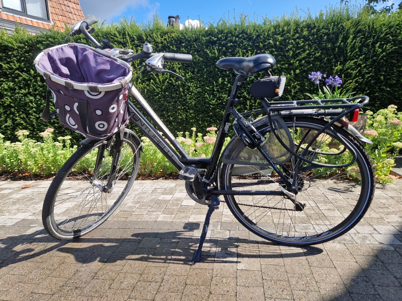 Mooie Venturelli Scorpio damesfiets met mandje – Goede staat, 51 tot 55 cm, Ophalen, Gebruikt, Overige merken