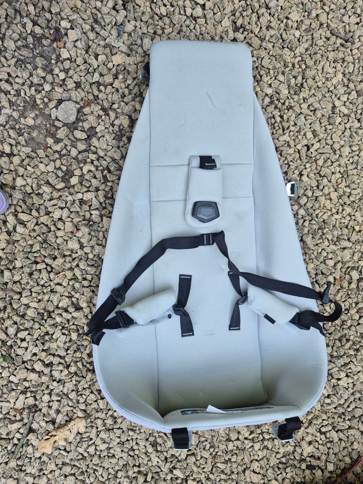 Thule baby sling fietskar, Ophalen