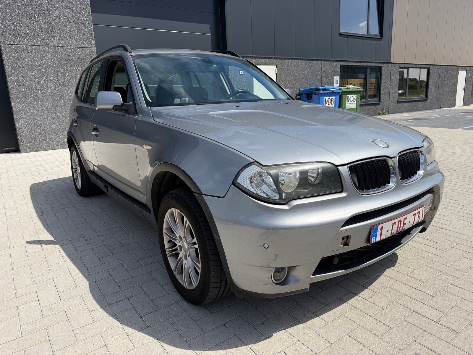 Bmw x3 2.0 diesel, Auto's, BMW, Zwart, 4 cilinders, Zwart, Leder