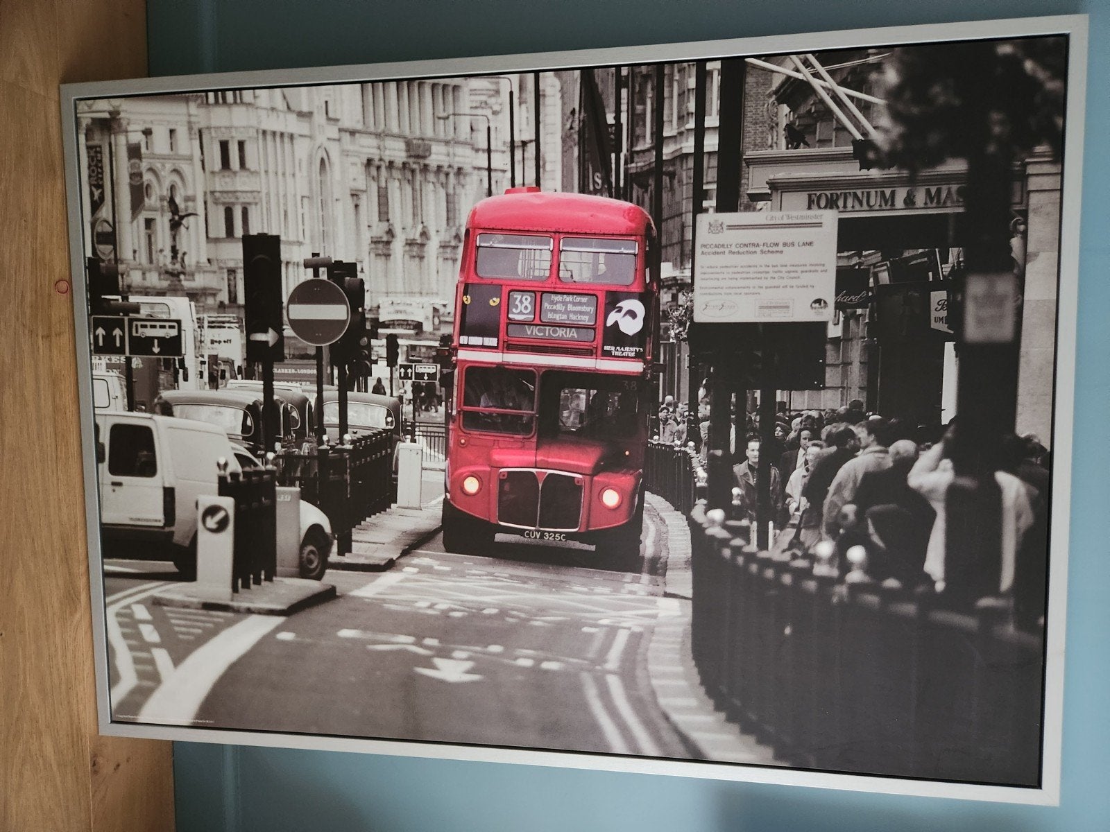 Poster Londen, Ophalen, 50 – 75, Oorspronkelijke maker, Zo goed als nieuw