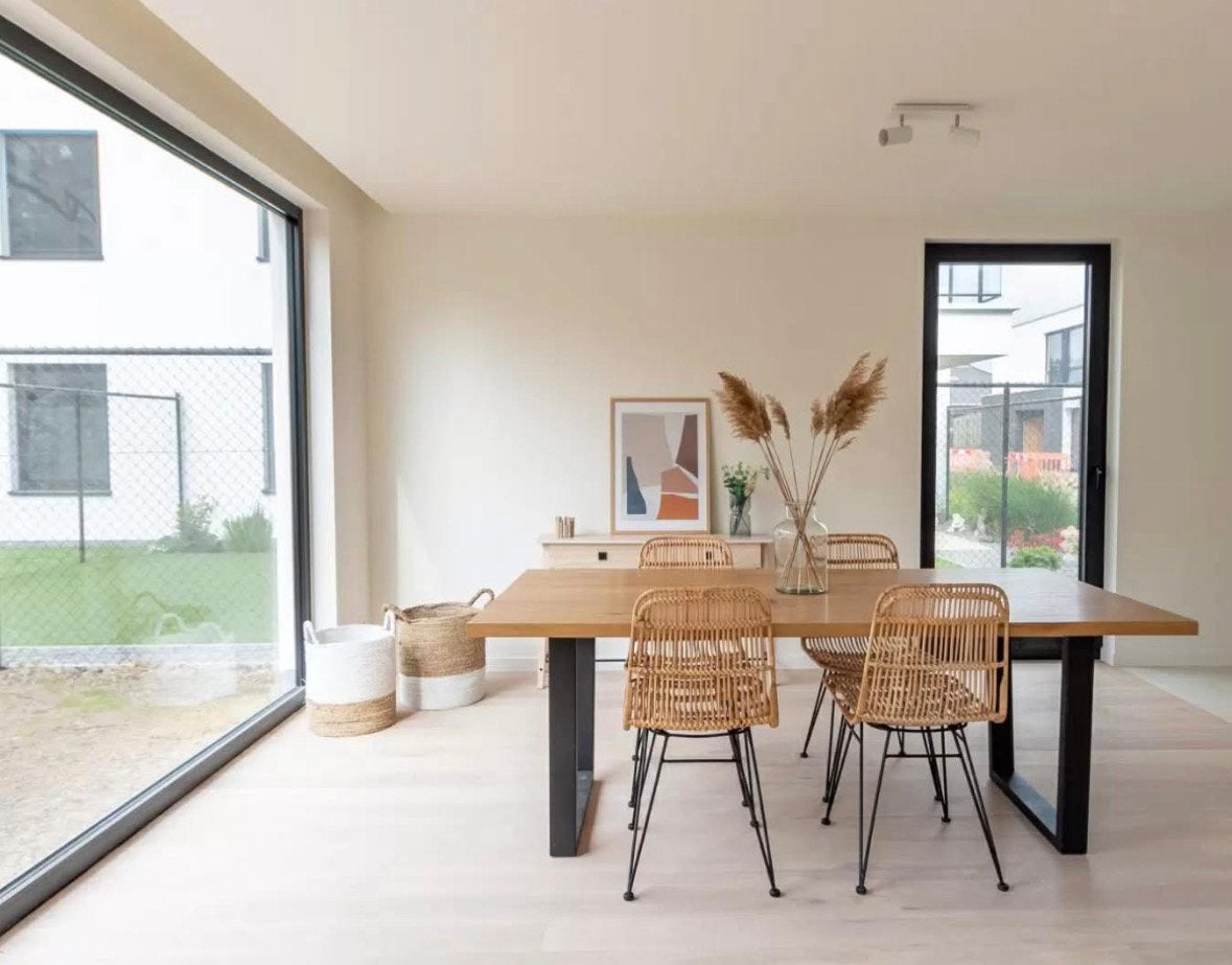 4 rotan stoelen., Ophalen