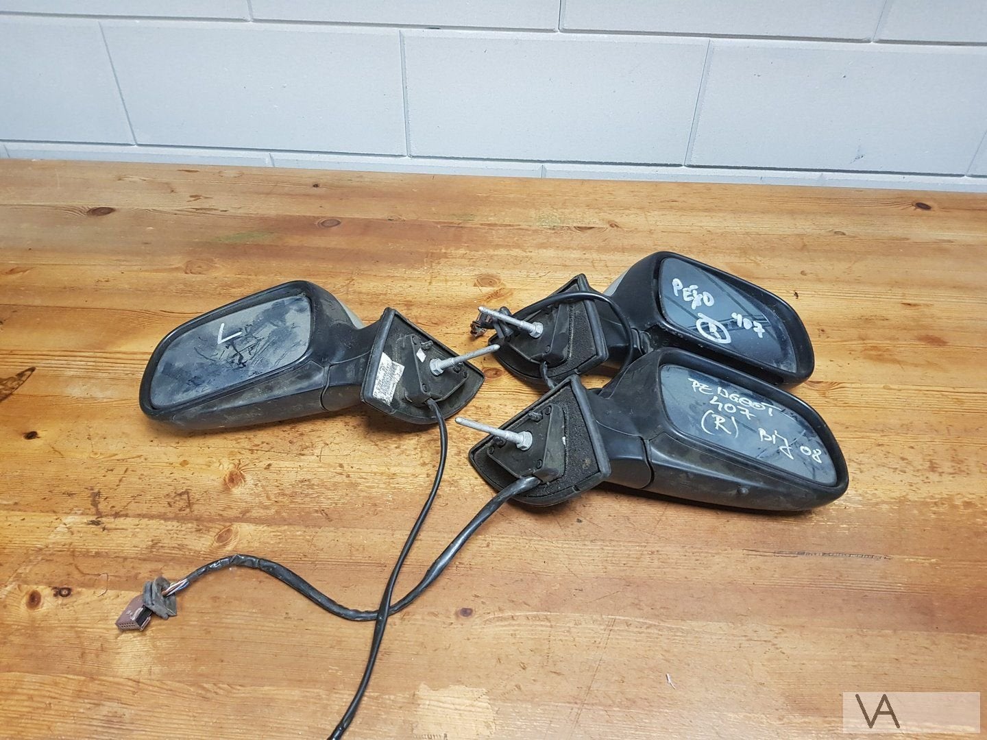 Spiegel buitenspiegel Peugeot 407 2004-2011 links rechts €30, Gebruikt, -, -, Ophalen of Verzenden