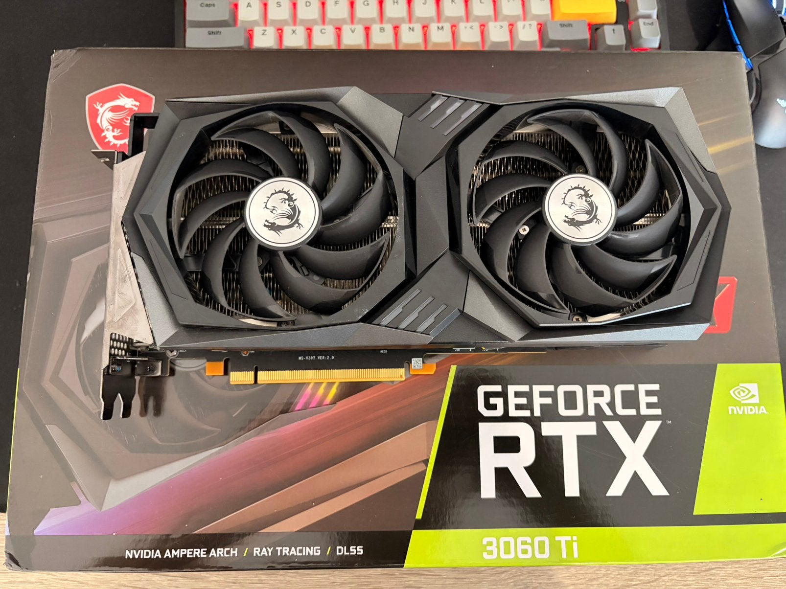 Rtx 3060TI, Computers en Software, Ophalen of Verzenden, Zo goed als nieuw