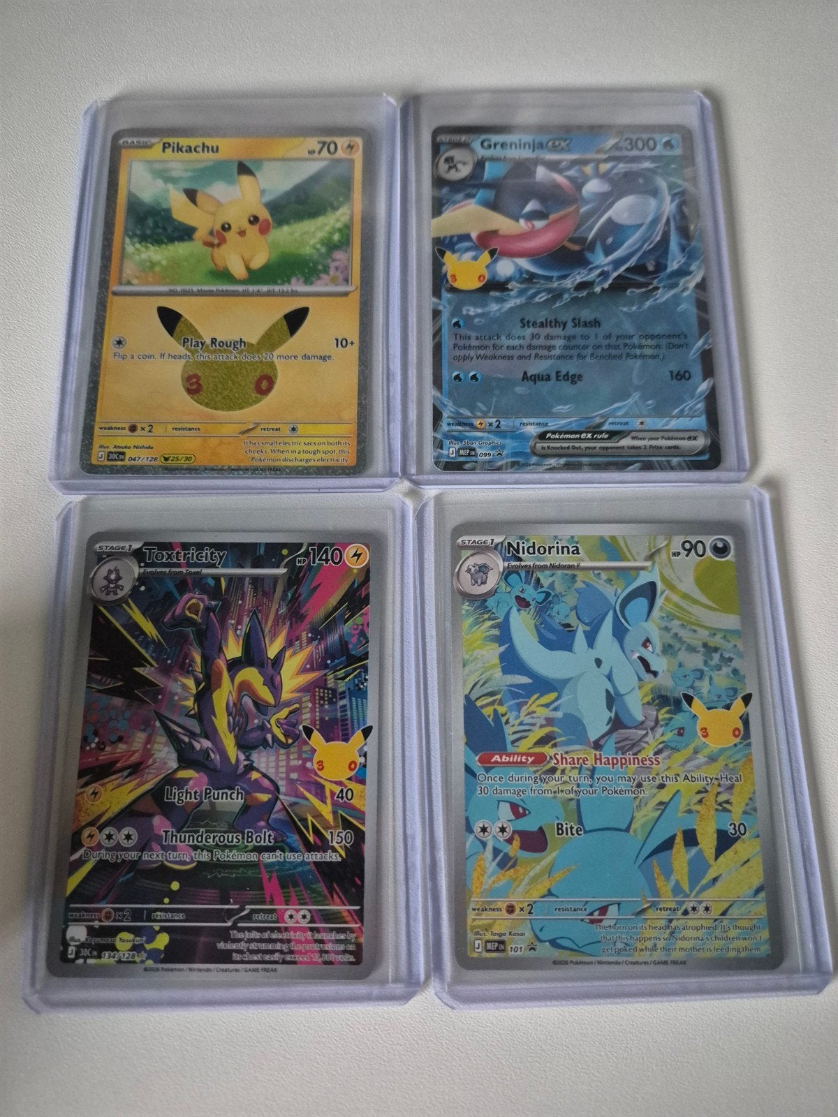 pokemon 30 celebration, Verzenden, Losse kaart, Foil