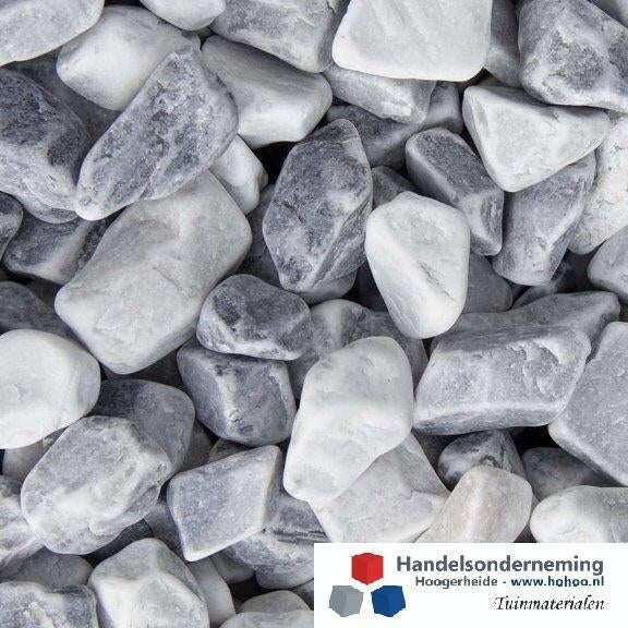 Icy blue grind afgeronde ijsblauw grijze siergrind tuin pad, Tuin en Terras, Grind, Keien en Split, Nieuw, Grind, Multi, Overige materialen