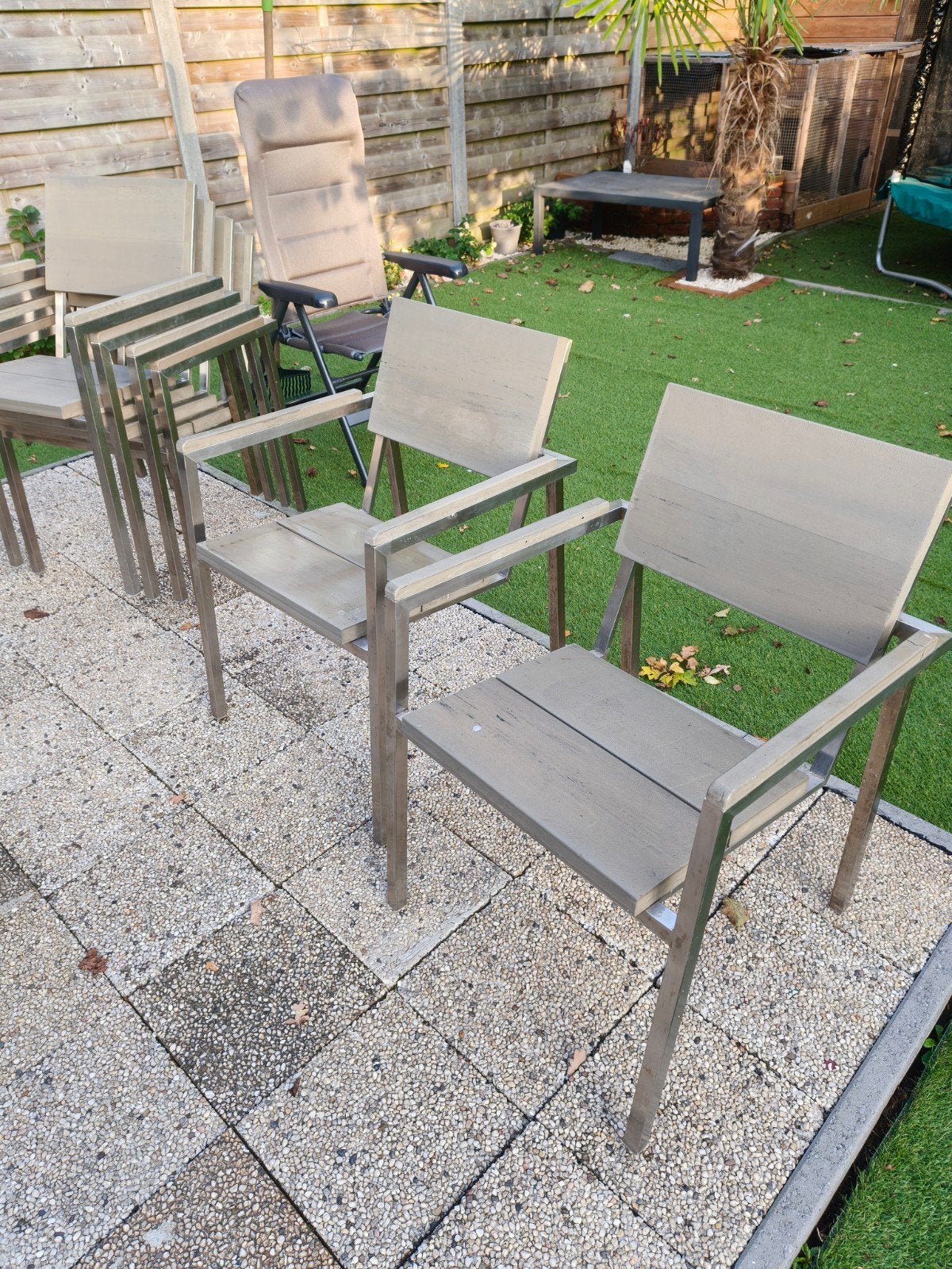 Tuinstoelen 6 stuks, Tuin en Terras, Ophalen of Verzenden, Kunststof