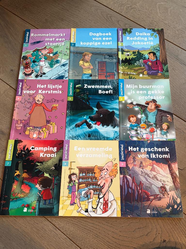LOT Leeskriebel - 9 stuks, Boeken, Ophalen of Verzenden, Gelezen, Fictie algemeen