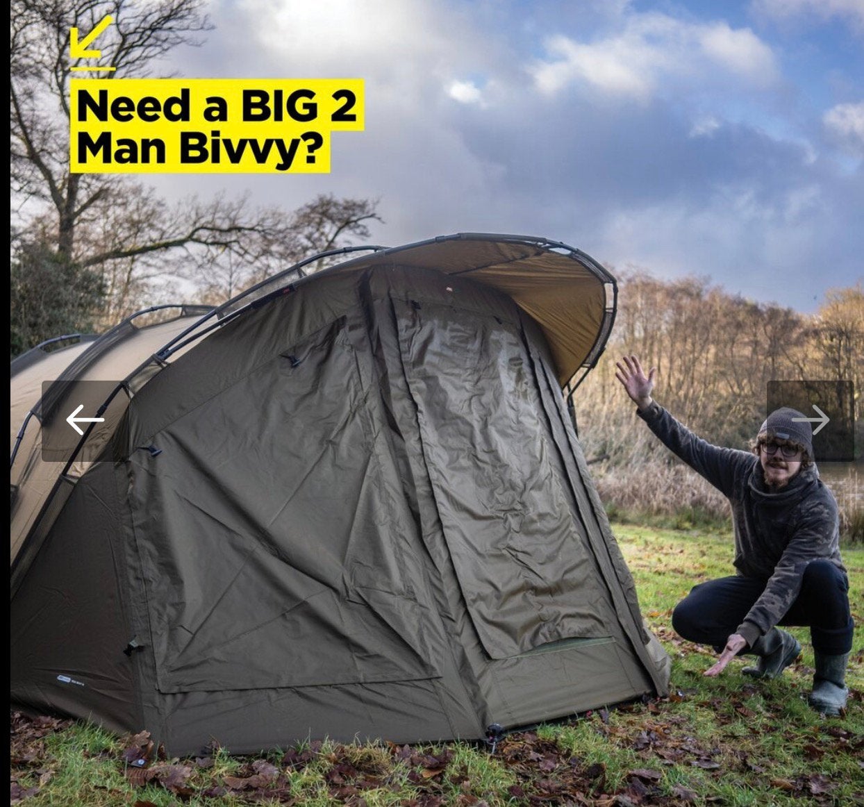 Defender Peak Bivvy XL - JRC, Enlèvement, Comme neuf