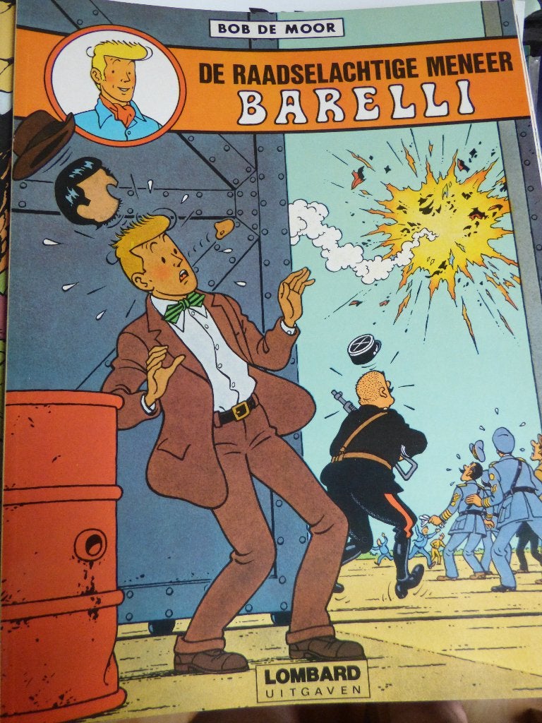 de raadselachtige meneer barelli ,   bod de moor, Boeken, Stripverhalen, Ophalen of Verzenden