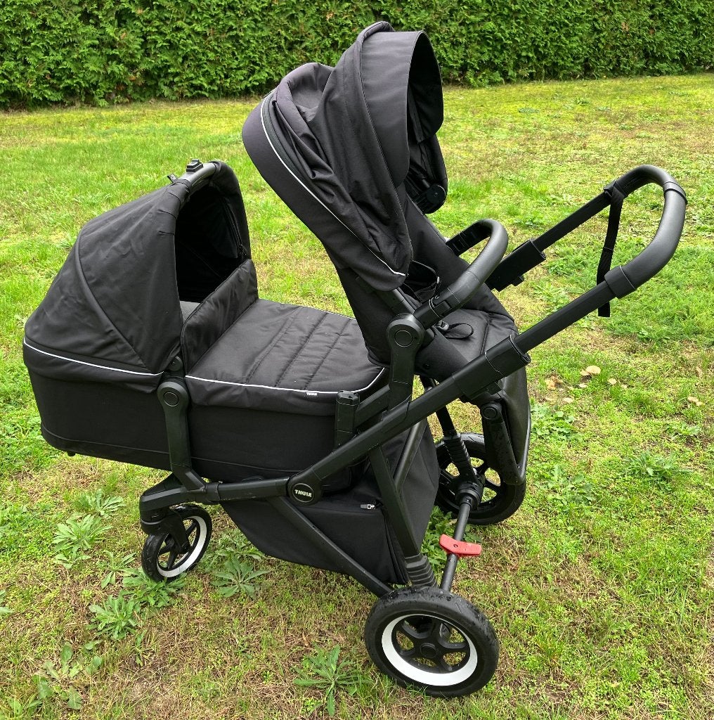 Kinderwagen - Enkel, 2-in1 of duo - Thule Sleek, Gebruikt, Duowagen, Combiwagen, Ophalen
