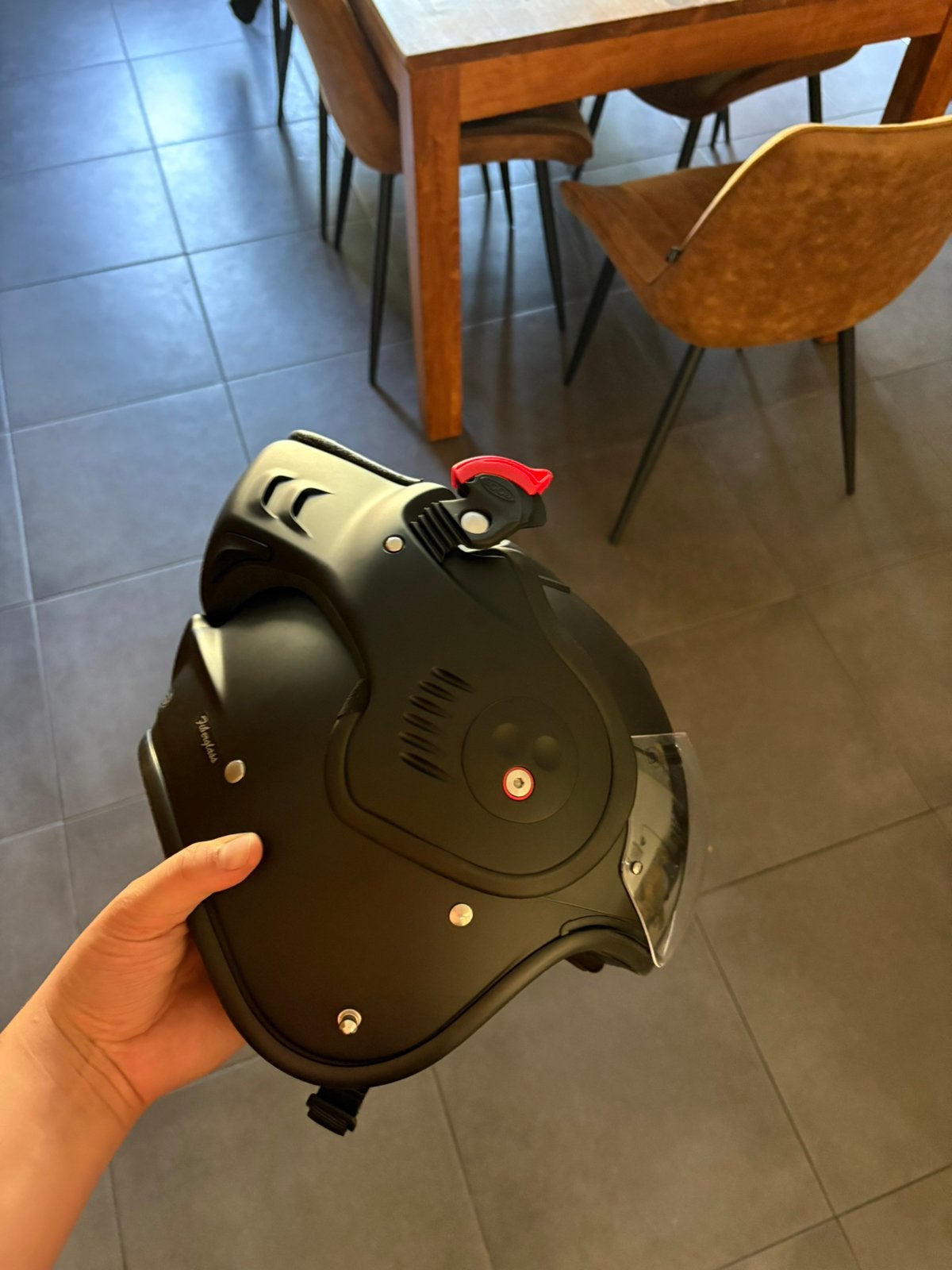 Boxer helm xl mat zwart, Ophalen of Verzenden, Zo goed als nieuw, Extra large of groter