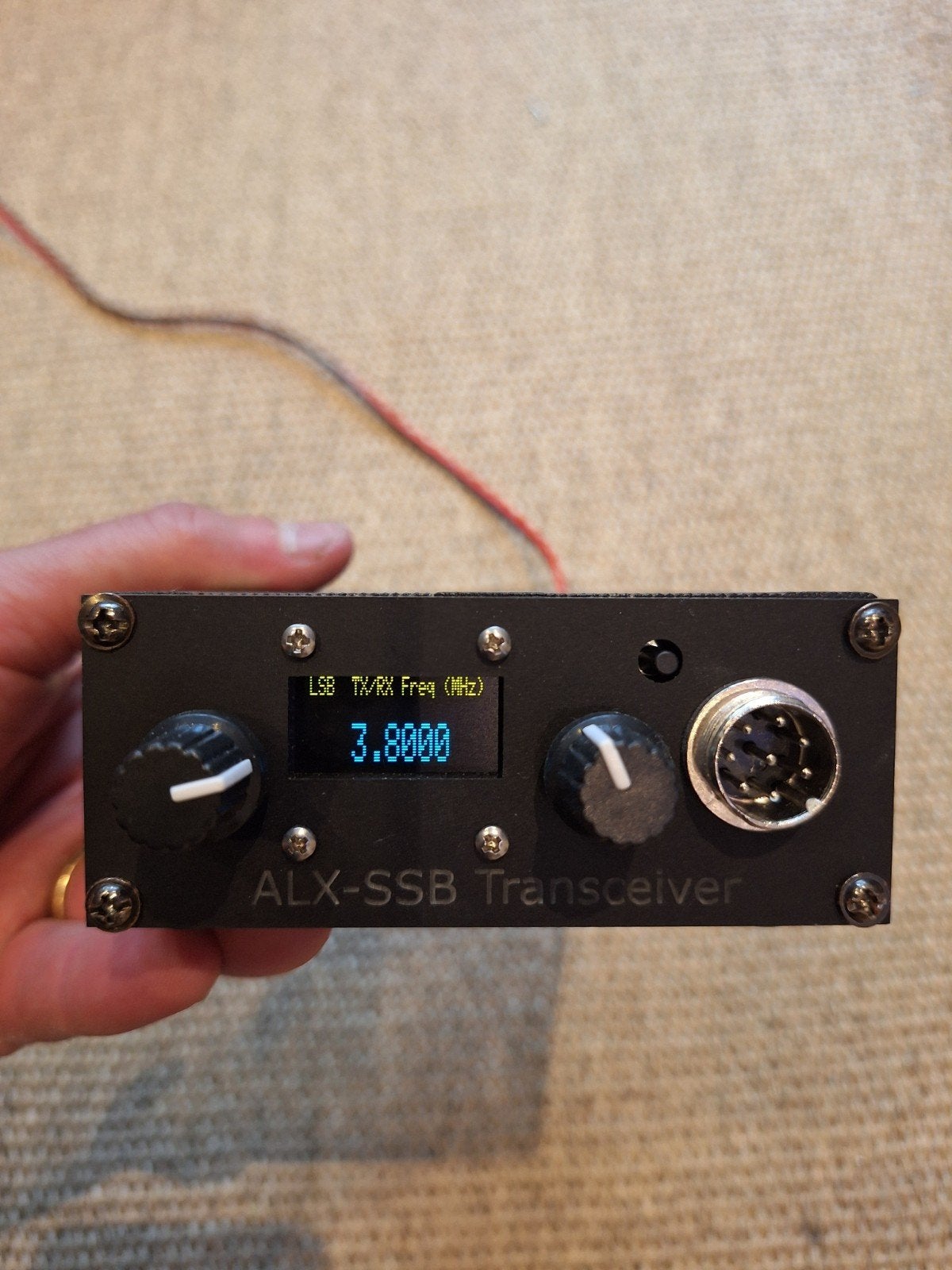 QRP HF transceiver 80 meter LSB 10w, Enlèvement ou Envoi, Émetteur