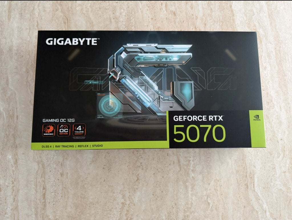 RTX 5070 Gaming oc 12G, Computers en Software, Overige soorten, Nieuw, Ophalen of Verzenden, HDMI