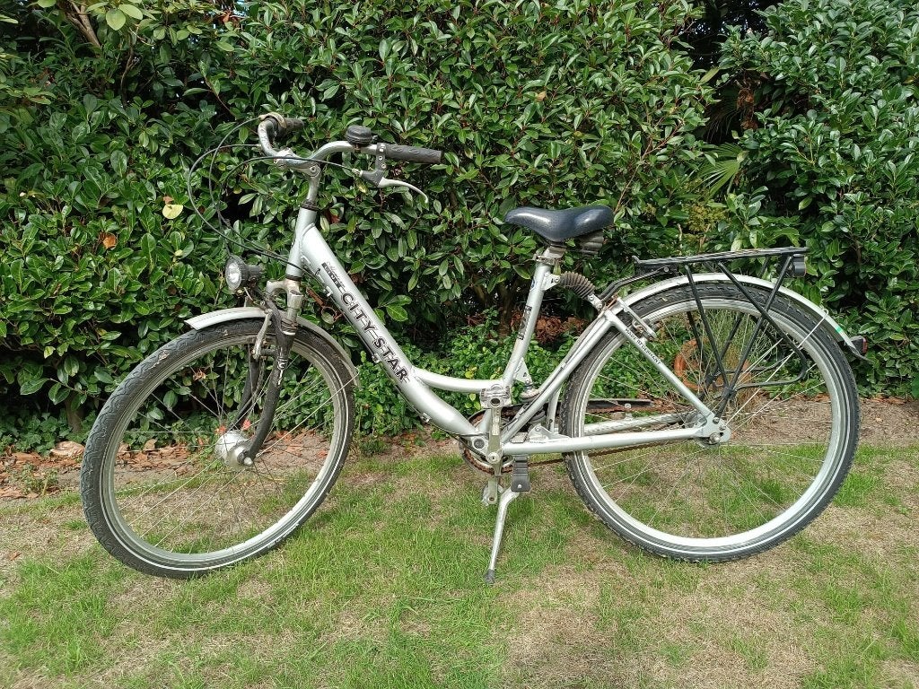 Damesfiets Citystar met 7 SRAM versnellingen en alu-frame, Autres marques, Vitesses, Frein sur jante, Enlèvement