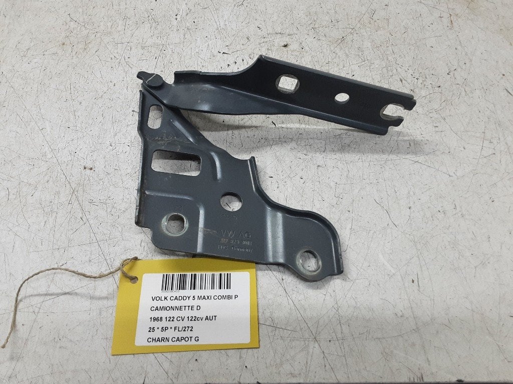 CHARNIERE DE CAPOT GAUCHE Caddy Combi V (SBB / SBJ), Volkswagen, Volkswagen AG, Utilisé, Kundenbetreuung@volkswagen.de