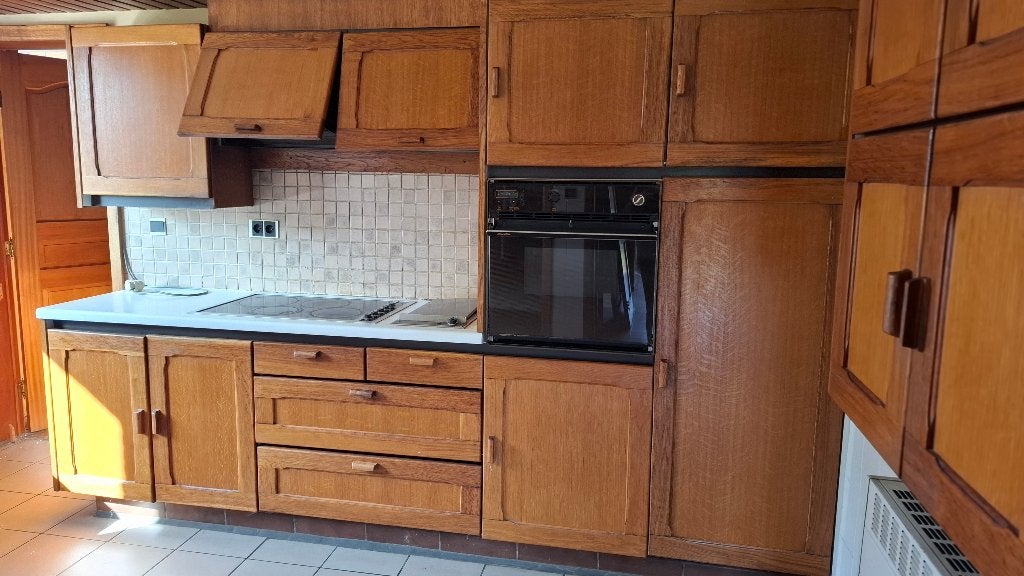 Vintage keuken jaren 70, Brun, Enlèvement, Utilisé, Autres matériaux