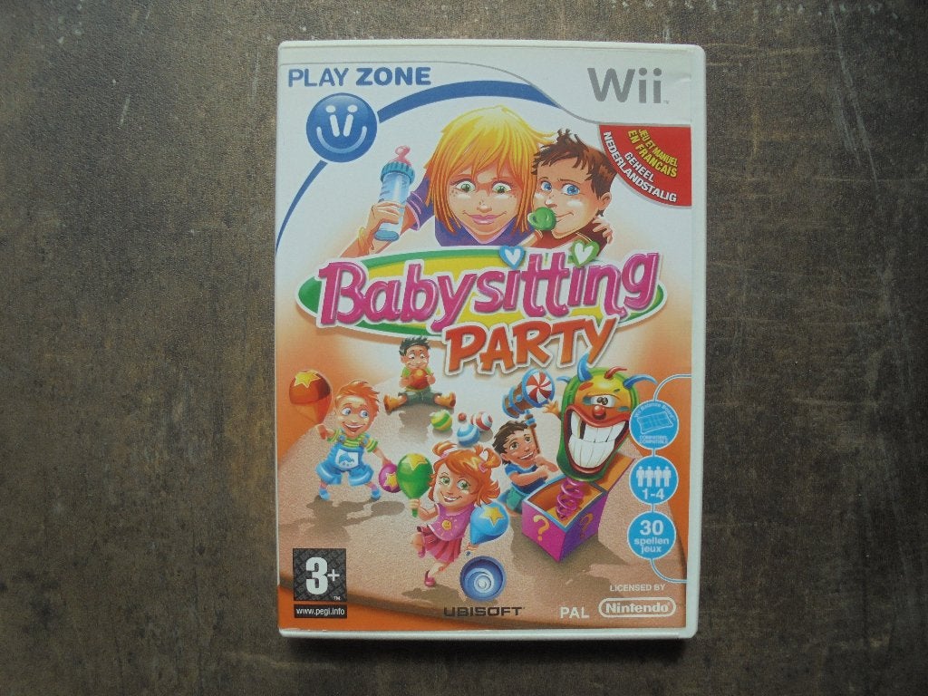 Babysitting Party voor Wii (zie foto's) II, Consoles de jeu & Jeux vidéo, Enlèvement ou Envoi, Musique, Utilisé, À partir de 3 ans