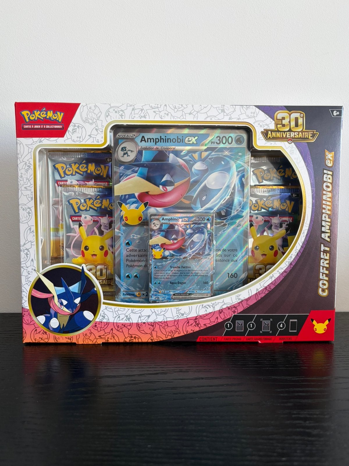 Coffret Amphinobi ex Pokémon 30e anniversaire FR NeufScellé, Enlèvement ou Envoi, Neuf