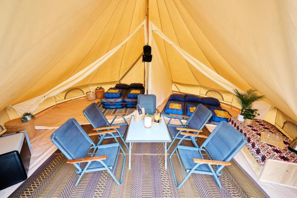Bell tent 4–6m – Osso – Nieuw, Caravans en Kamperen, Ophalen of Verzenden, Nieuw, Tot en met 6