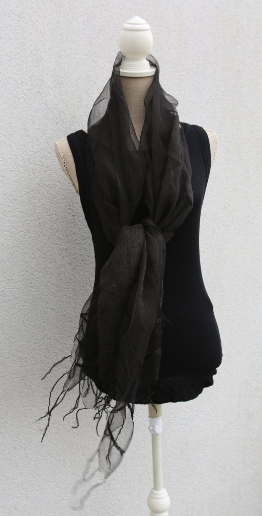 Magnifique foulard en voile / organza, Enlèvement ou Envoi, Neuf