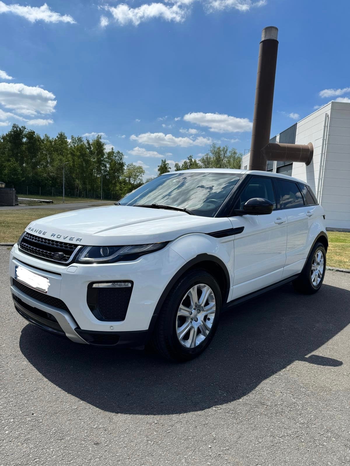 Range rover Evoque 4WD 150ch diesel, Cuir, 110 kW, Noir, 5 portes