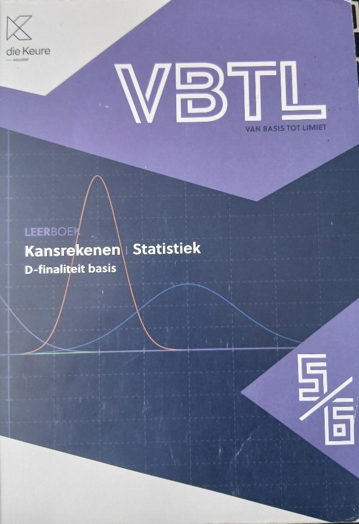 VBTL 5/6 Kansrekenen Statistiek D-finaliteit, Boeken, Ophalen