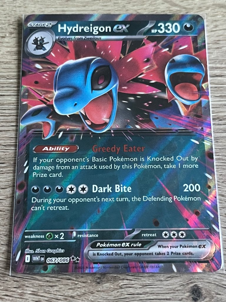 Hydreigon ex #67, Ophalen, Zo goed als nieuw, Losse kaart