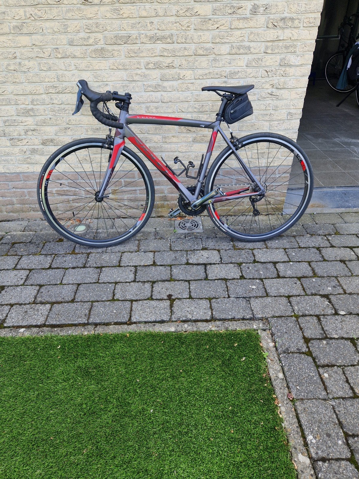 koersfiets, Gebruikt, Velgrem, 49 tot 53 cm, 15 tot 20 versnellingen